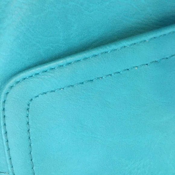 Turquoise Cross Body Bag - Picture 2 of 3